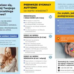 Wczesne sygnały spektrum autyzmu u dzieci. Informacje o rozwoju, zachowaniach i wsparciu.