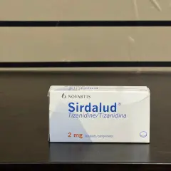 Opakowanie leku Sirdalud 2 mg, 30 tabletek. Warto sprawdzić sirdalud dawkowanie przed użyciem.