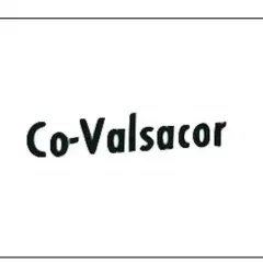 Napis "Co-Valsacor" na białym tle.
