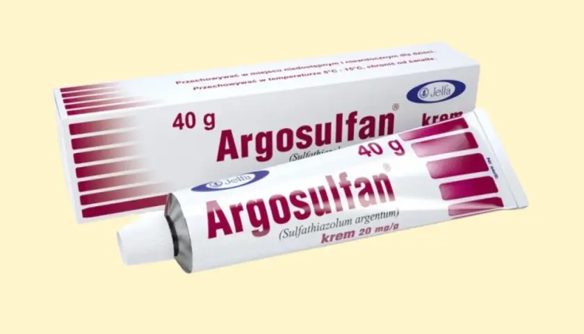 Argosulfan krem na co? Na oparzenia i rany. Tubka i opakowanie leku Argosulfan.