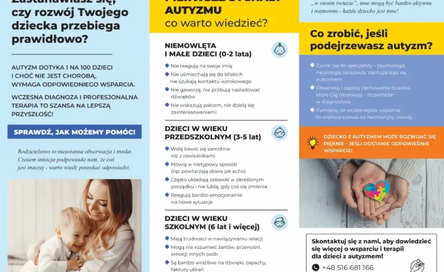 Autyzm u dzieci i dorosłych - objawy, diagnoza, wsparcie