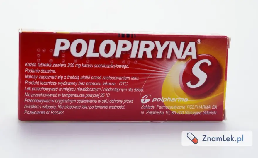 Polopiryna S - Kiedy pomaga, a kiedy szkodzi? Sprawdź!